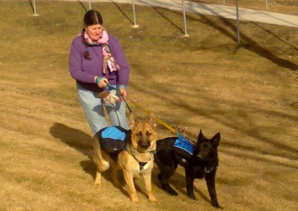 Marna with Tekoa and Texas Tea at the Center of the Nation 2014-02-19